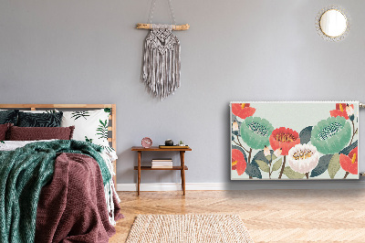 Magnet Heizkörperverkleidung Frühlingsblumen