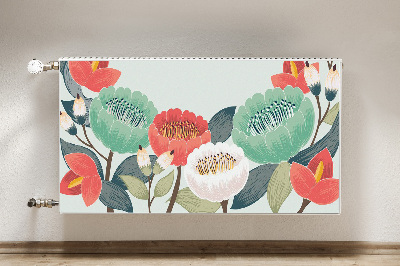 Magnet Heizkörperverkleidung Frühlingsblumen