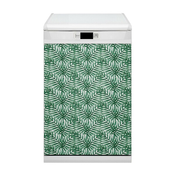 Magnet für eine Spülmaschine Tropenblätter