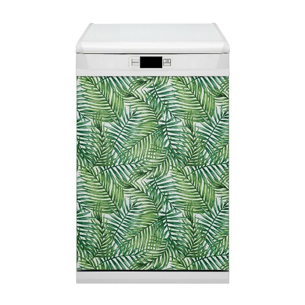 Magnet für eine Spülmaschine Exotische Blätter