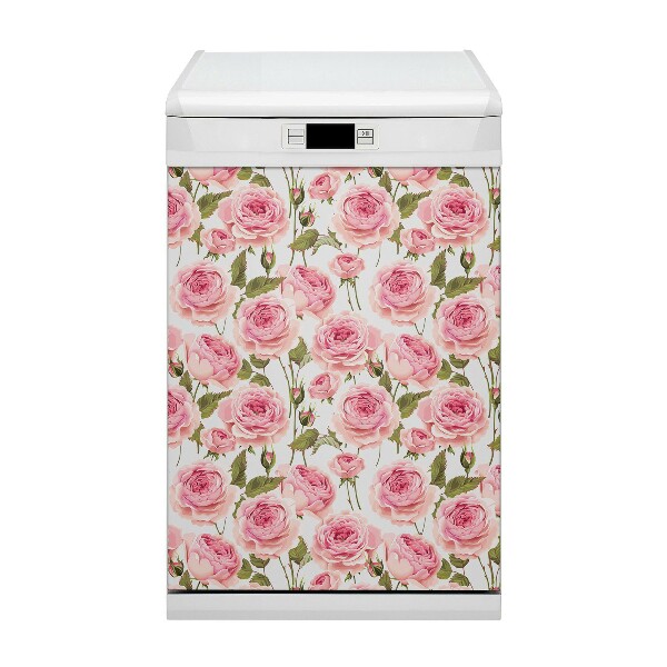 Magnet für eine Spülmaschine Schöne Rosen