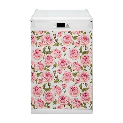 Magnet für eine Spülmaschine Schöne Rosen
