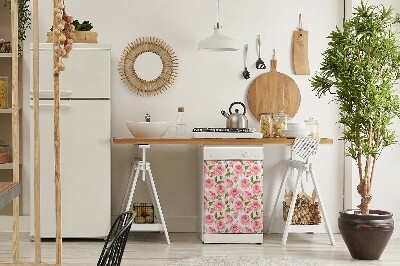 Magnet für eine Spülmaschine Schöne Rosen