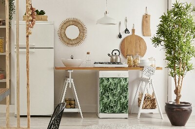 Magnet für eine Spülmaschine Dunkle Blätter