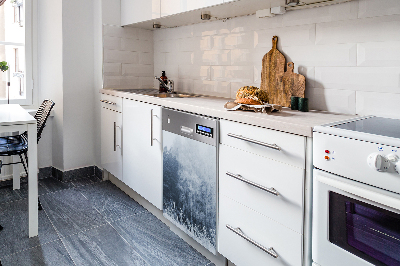 Magnet für eine Spülmaschine Winterbäume