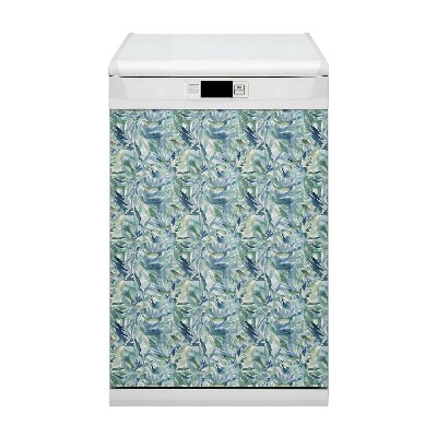 Magnet für eine Spülmaschine Pastellblätter