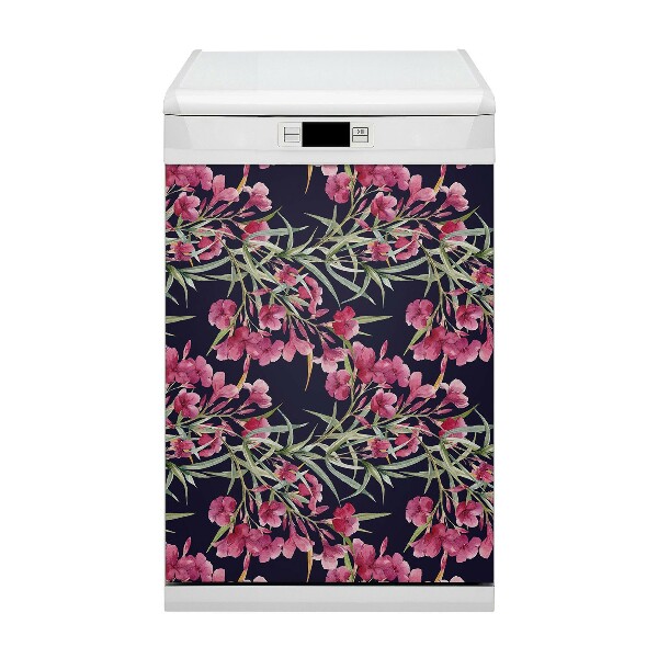 Dekorativer Magnet für eine Spülmaschine Aquarellblüten