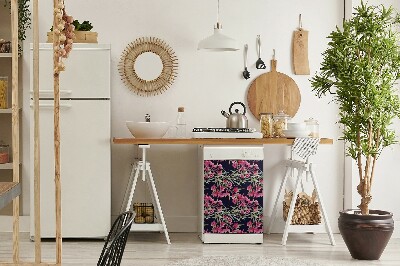 Dekorativer Magnet für eine Spülmaschine Aquarellblüten