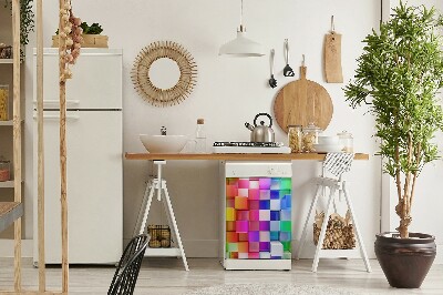 Magnet für eine Spülmaschine Farbenfrohe Abstraktion