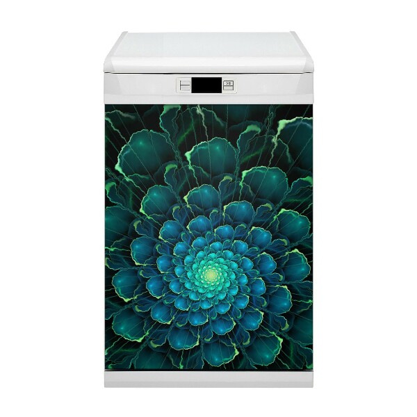 Magnet für eine Spülmaschine Grüne Blume