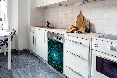 Magnet für eine Spülmaschine Grüne Blume