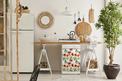 Magnet für eine Spülmaschine Wilde Blumen