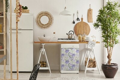 Dekorativer Magnet für eine Spülmaschine Pastellmohnsamen