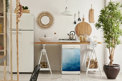 Magnet für eine Spülmaschine Weiße Wellen