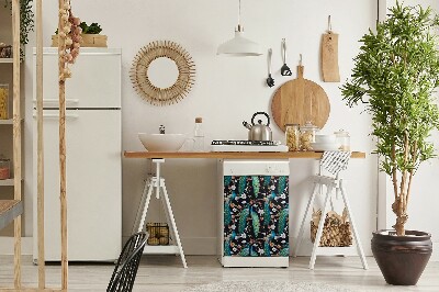 Dekorativer Magnet für eine Spülmaschine Pfau