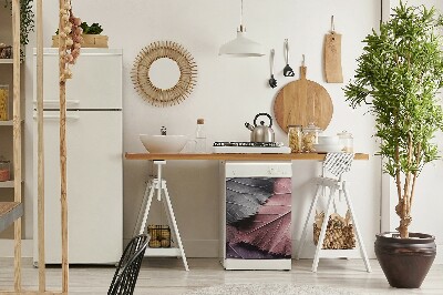 Magnet für eine Spülmaschine Farbenfrohe Blätter