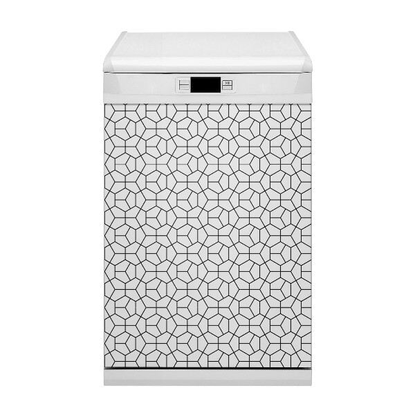 Dekorativer Magnet für eine Spülmaschine Geometrische Figur