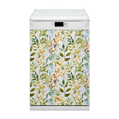Geschirrspüler-Magnet Boho Blumen