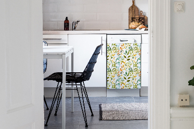 Geschirrspüler-Magnet Boho Blumen