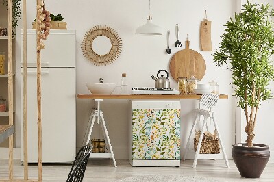Geschirrspüler-Magnet Boho Blumen