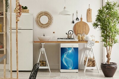 Dekorativer Magnet für eine Spülmaschine Flamme