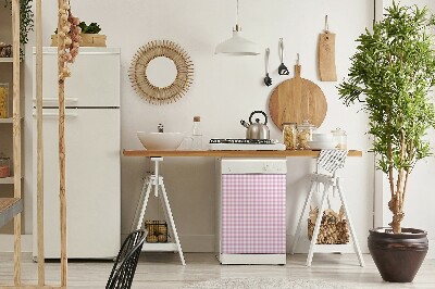 Dekorativer Magnet für eine Spülmaschine Rosa Kühlergrill
