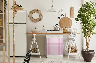 Dekorativer Magnet für eine Spülmaschine Rosa Kühlergrill