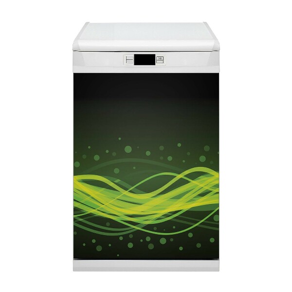 Magnet für eine Spülmaschine Grüne Streifen