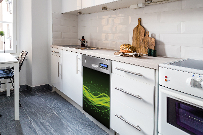 Magnet für eine Spülmaschine Grüne Streifen