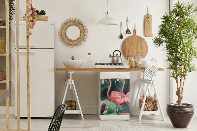 Geschirrspüler-Magnet Lackiertes Flamingo