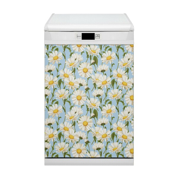 Dekorativer Magnet für eine Spülmaschine Kamilleblüten