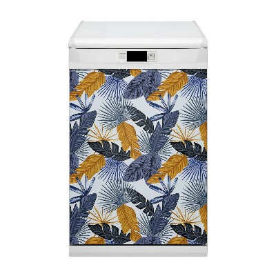 Magnet für eine Spülmaschine Palmenblätter