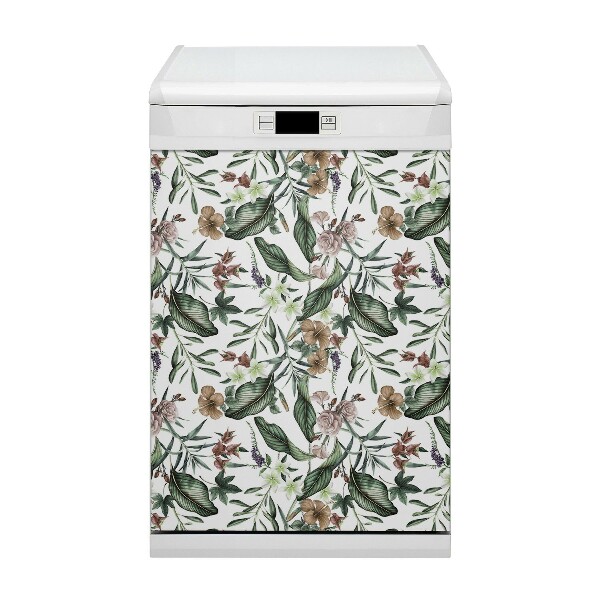 Dekorativer Magnet für eine Spülmaschine Frühlingsblumen