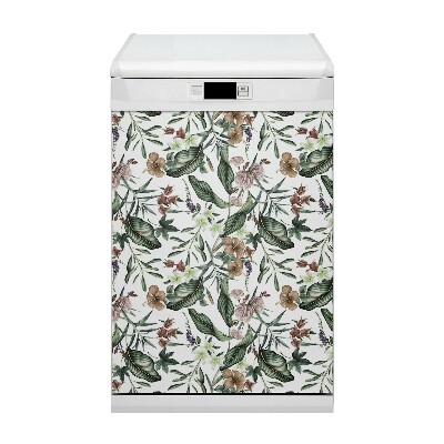 Dekorativer Magnet für eine Spülmaschine Frühlingsblumen
