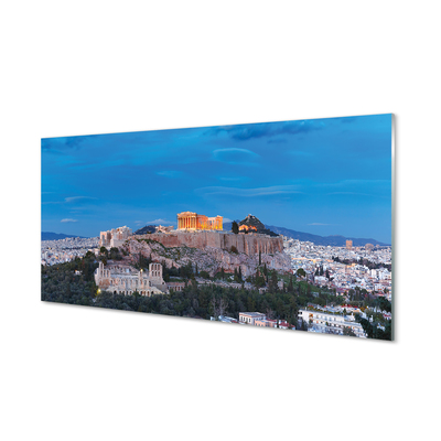 Acrylglasbilder Griechenland panorama von athen