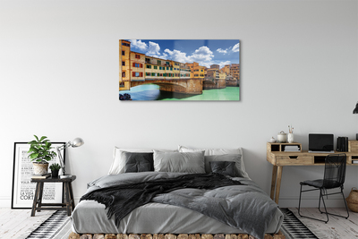 Acrylglasbilder Gebäude italien fluss-brücken
