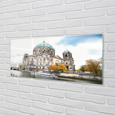 Acrylglasbilder Deutschland fluss berliner dom