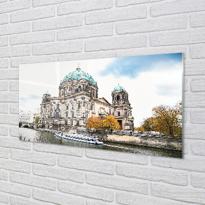 Acrylglasbilder Deutschland fluss berliner dom