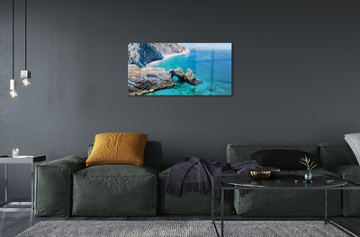 Acrylglasbilder Küste von griechenland sea beach
