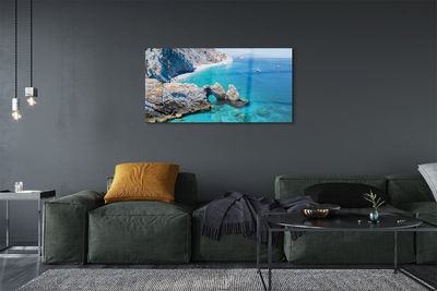 Acrylglasbilder Küste von griechenland sea beach