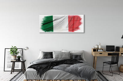 Acrylglasbilder Flagge von italien