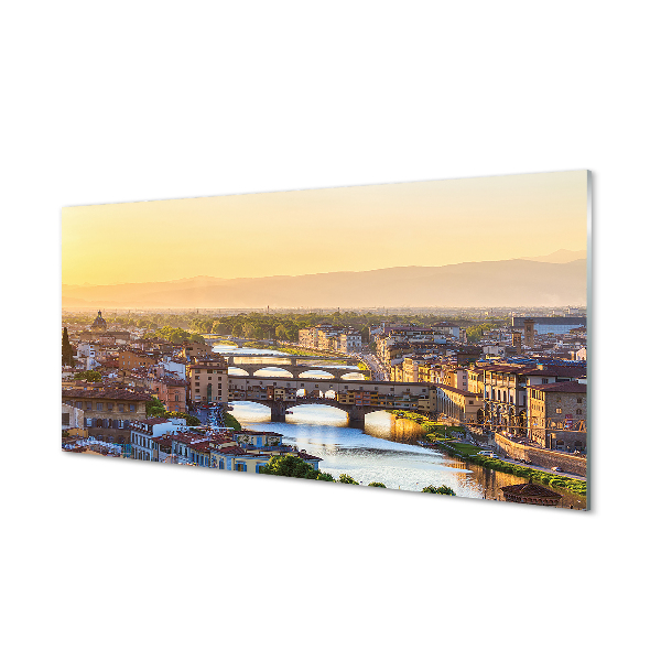 Acrylglasbilder Italien sonnenaufgang panorama