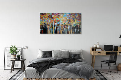 Acrylglasbilder Mazy bürsten