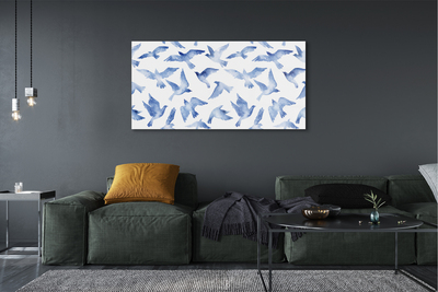 Acrylglasbilder Gemalte vögel