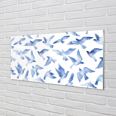 Acrylglasbilder Gemalte vögel