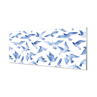 Acrylglasbilder Gemalte vögel