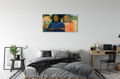 Acrylglasbilder Art porträt der frau