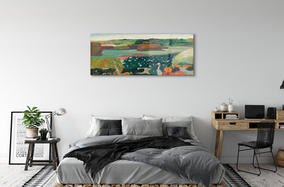Acrylglasbilder Ländliche kunst gemalt ansicht