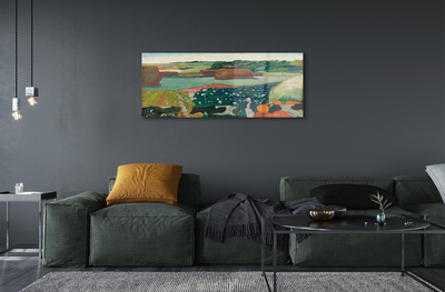 Acrylglasbilder Ländliche kunst gemalt ansicht