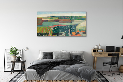 Acrylglasbilder Ländliche kunst gemalt ansicht